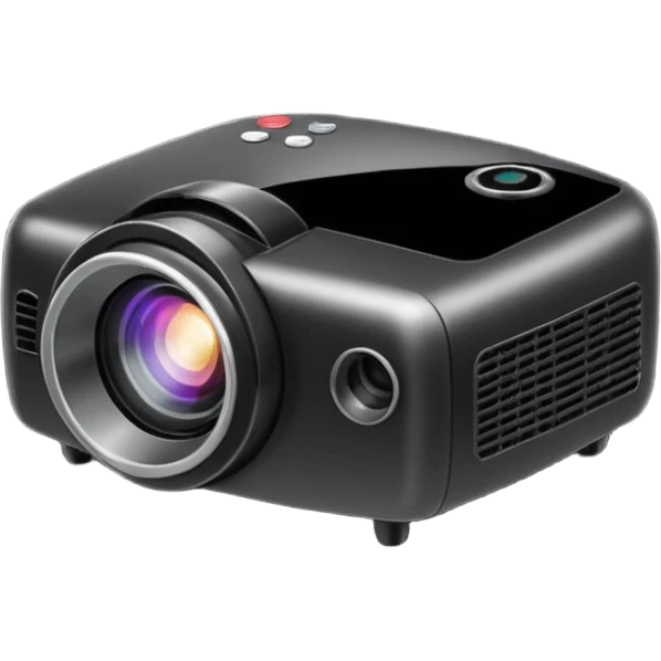 round small projector emoji