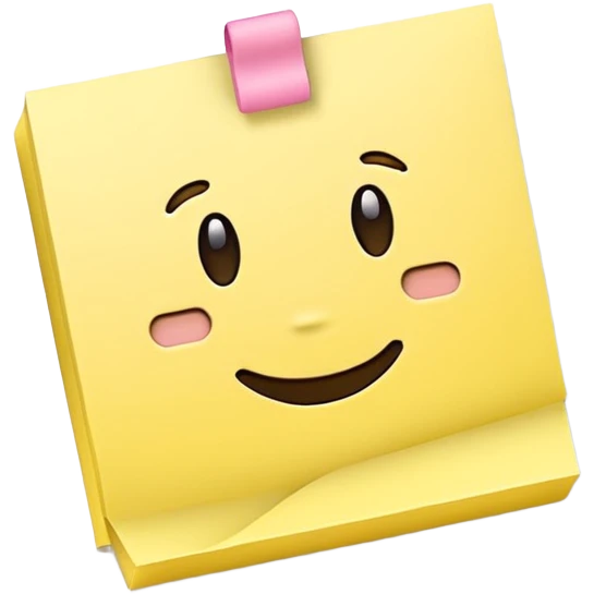 sticky note emoji