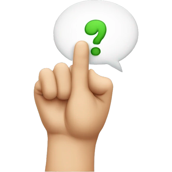 I want a man pointing the finger to his head, like an invitation to think using the brain. The finger should touch the side of the head emoji