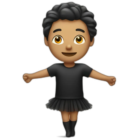 Un homme en tutu emoji
