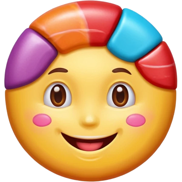 single charactarized personified candy sweet treat emoji