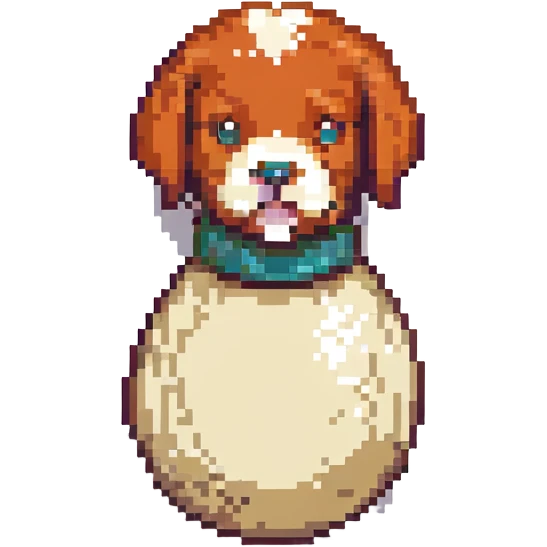 bowling skittle with puppy head on top emoji