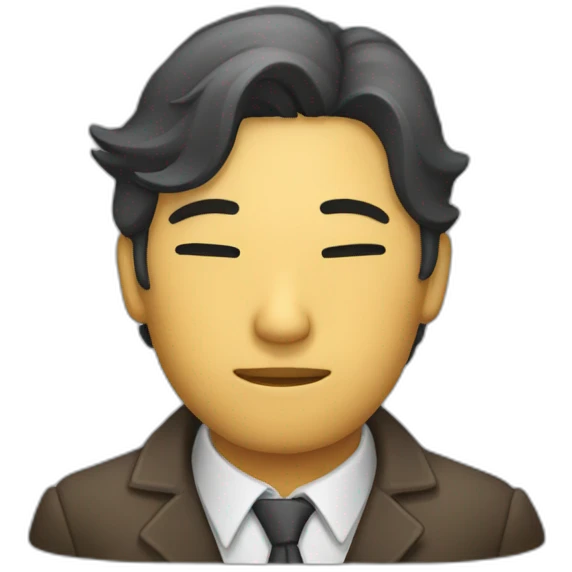 A sleeping developer emoji