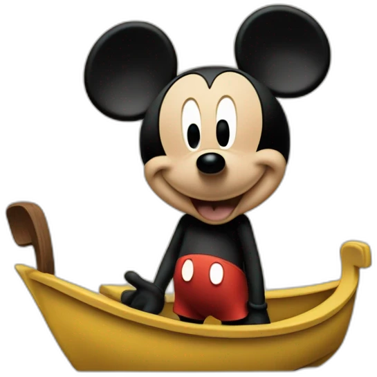 Mickey Mouse sreamboat wilie emoji