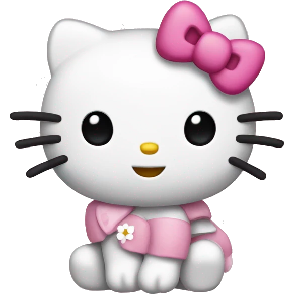 Hello kitty emoji
