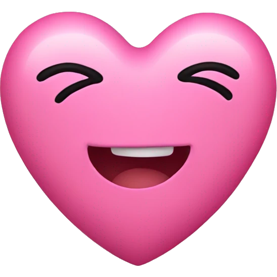 Pink heart emoji