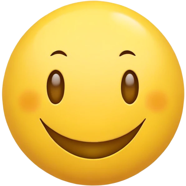 Smile face with two balls emoji