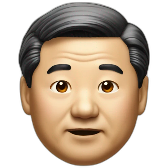 Xi Jinping running nose emoji