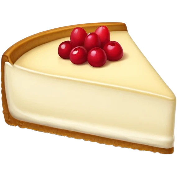 Cheese cake emoji