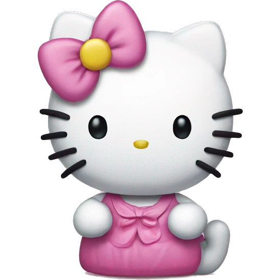 Hello kitty emoji