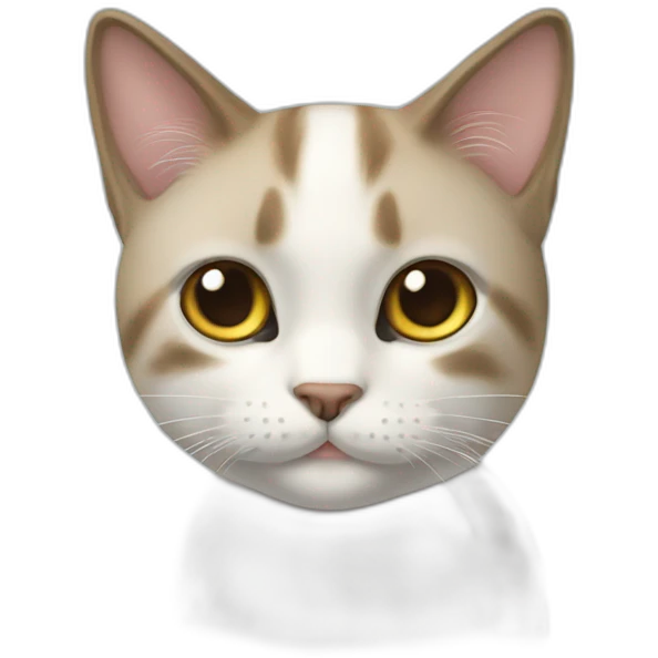 Gato blancoby jegro emoji