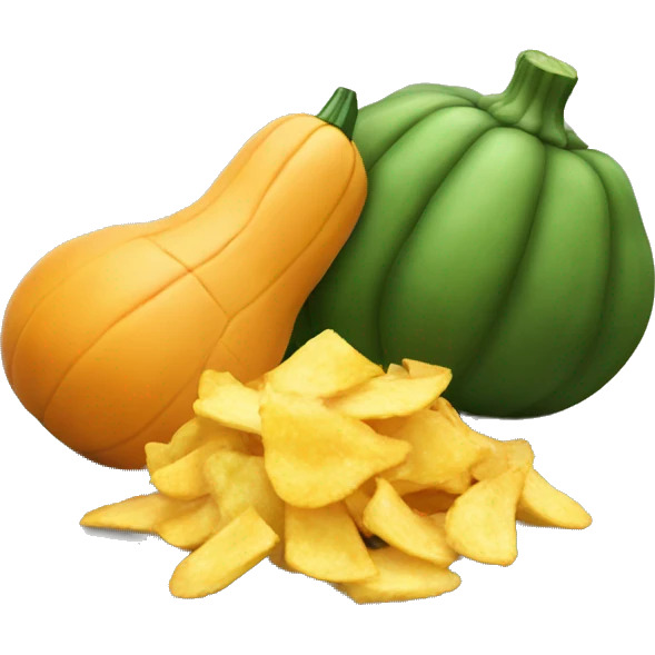 squash and chips emoji