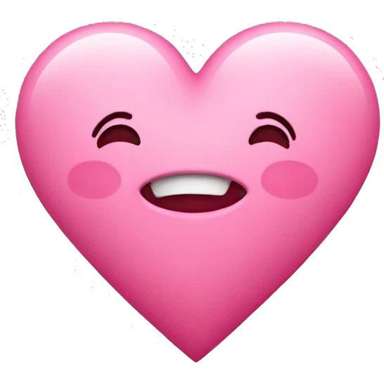 Pink heart emoji