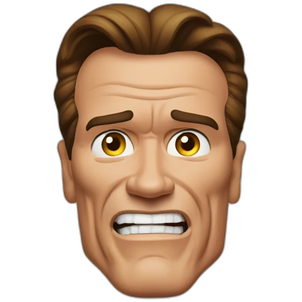 arnold schwarzenegger terrifies emoji