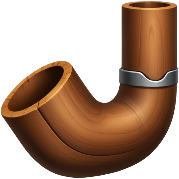 pipe en bois emoji