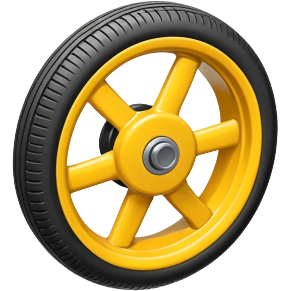 yellow glider wheel emoji