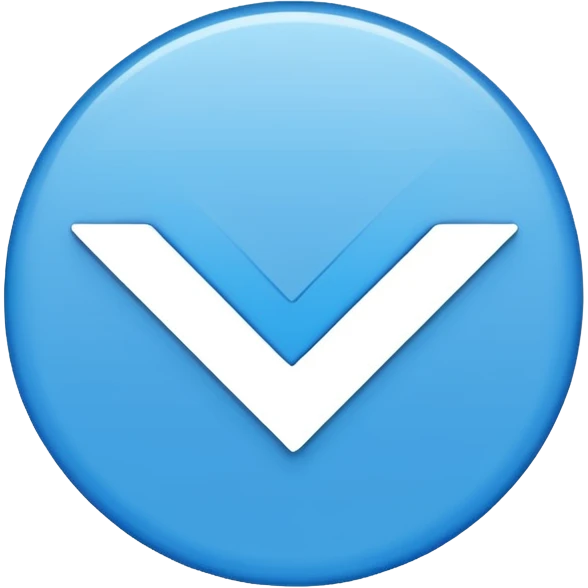 🔵☑️ ادمج لي هذان على شكل علامة توثيق emoji