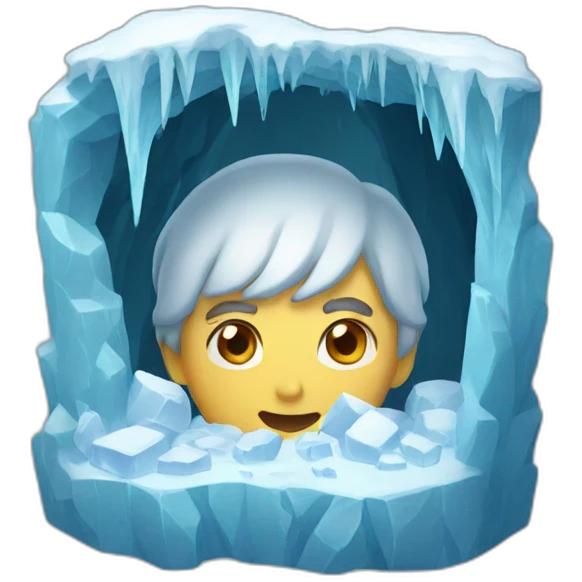 ice cave emoji