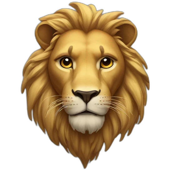 lion heart emoji
