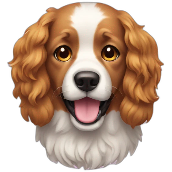 Dog🌈🌈🌈🌈 emoji