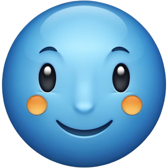 round blue tick emoji