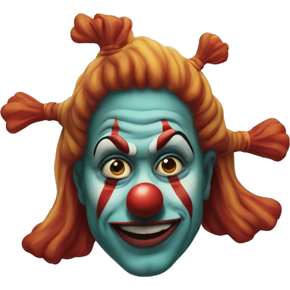 Clown mind blown + israel emoji