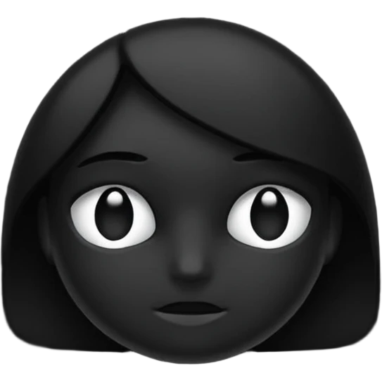 Black aesthetic  emoji