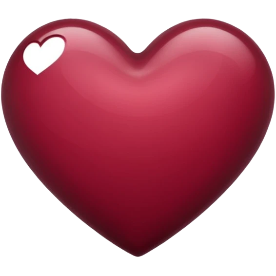 Light burgundy heart emoji emoji