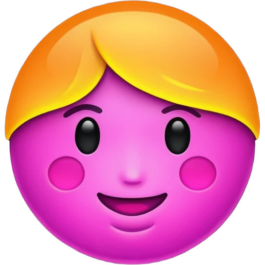 the word "this" in neon colors emoji