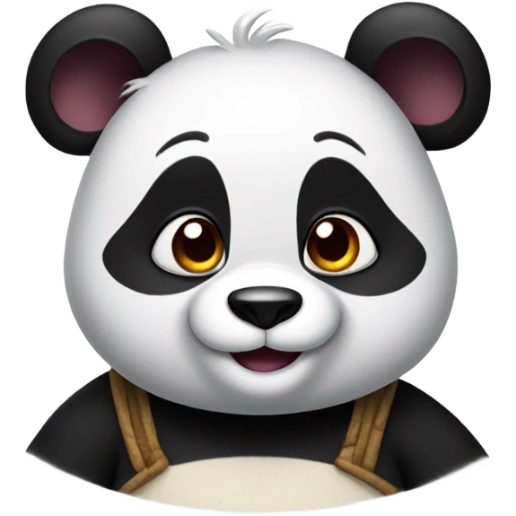 Panda dressed as Disney character  emoji