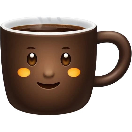 A coffee emoji emoji