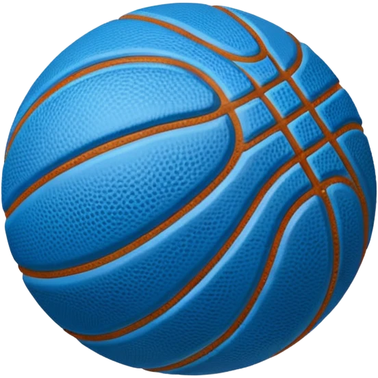blue basketball  emoji