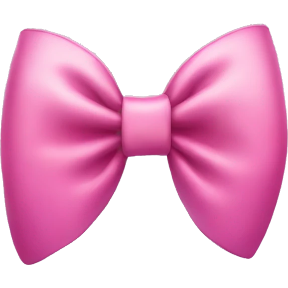 Cute bow emoji