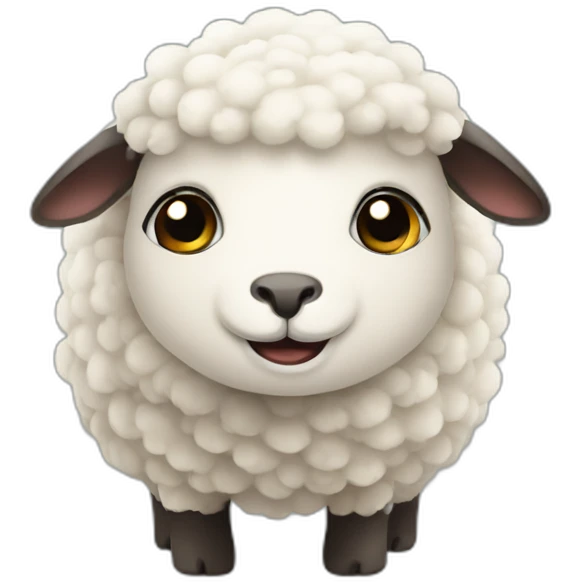 cute little Sheep emoji