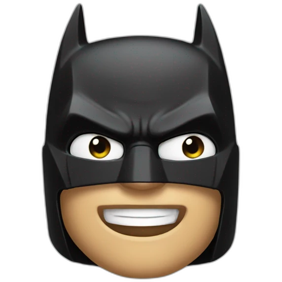 mindblown batman emoji