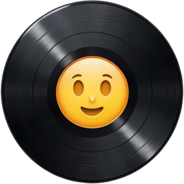 vinyl record emoji