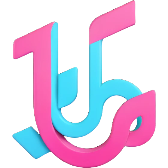 true-to-life 3D TikTok logo, official design, TikTok's color palette black white cyan pink, transparent background, no modifications, for Discord role icon emoji