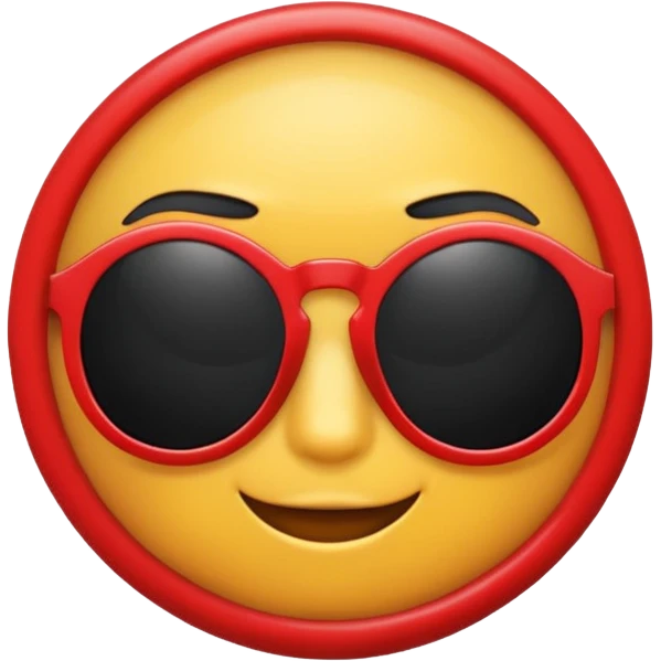 🔴+🕶️ emoji