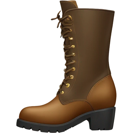 preppy boot ￼ emoji