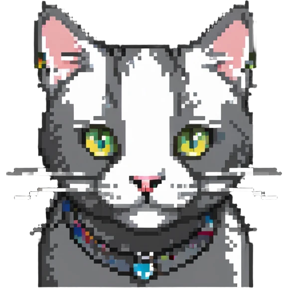 A happy cat with whiskers emoji