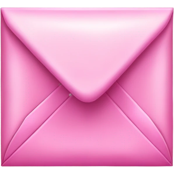Pink envelope emoji