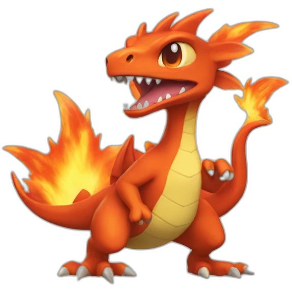Dracaufeu Pokémon emoji