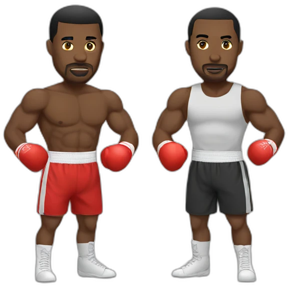 Boxing colleagues emoji