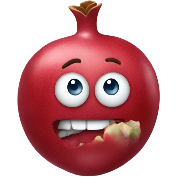 sport Pomegranate emoji