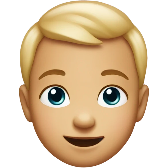baby smirk face emoji