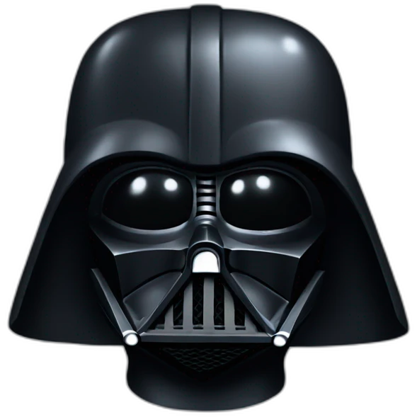 Darth Vader sad emoji