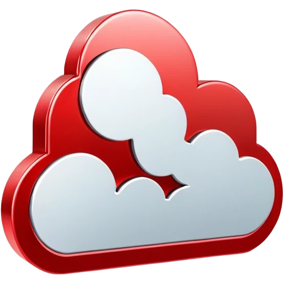 streaming service icon with red background emoji