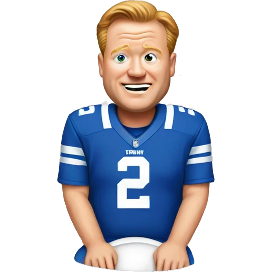 Mark stoops on toilet emoji