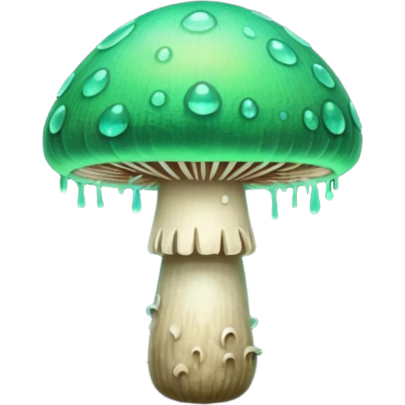 glowing mushroom emoji