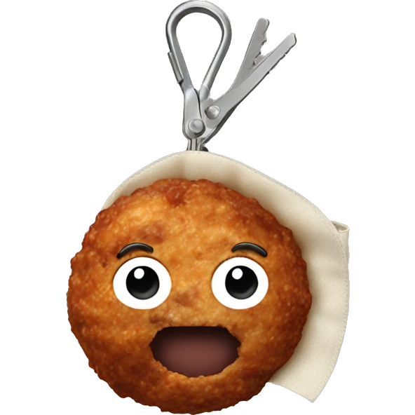 meatballs in the zip pocket  emoji